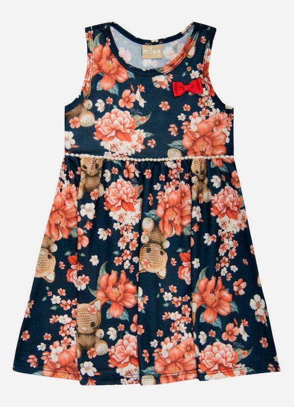 Vestido Infantil Marinho