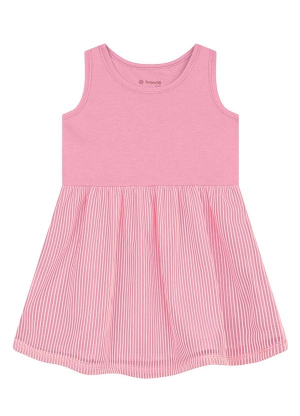Vestido Infantil Menina com Tule Rosa