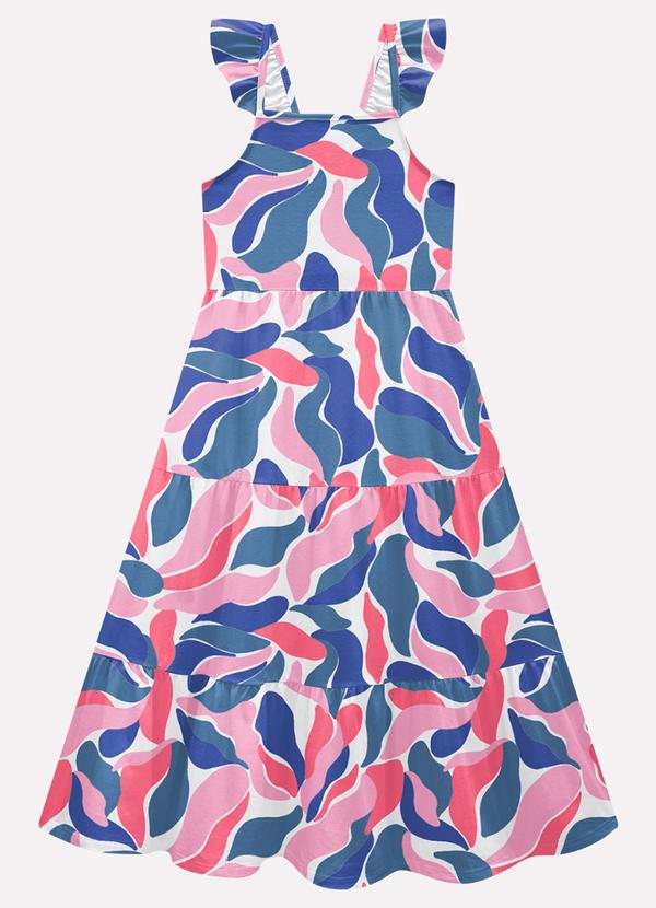 Vestido Infantil Menina em Algodão Branco