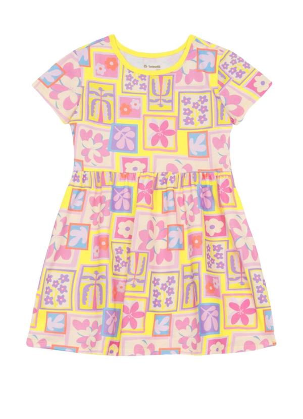 Vestido Infantil Menina em Meia Malha Bege