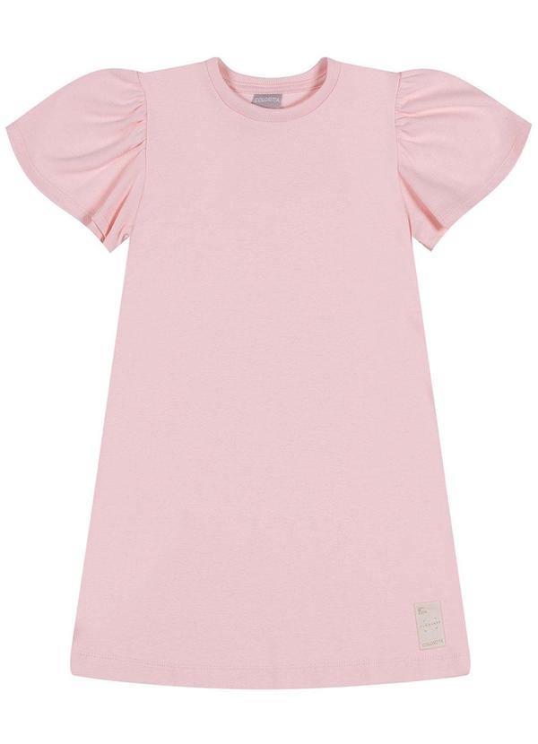 Vestido Infantil Menina Evasê Timeless Rosa