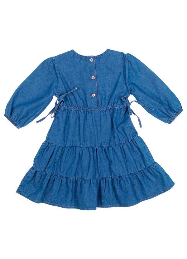 Vista 2 Vestido Infantil Menina Jeans Milon Milon