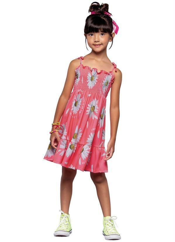 Vestido Infantil Pink
