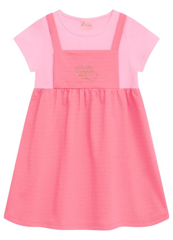 Vestido Infantil Rosa