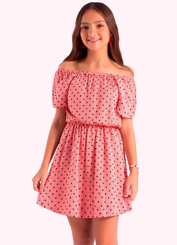 Vestido Infantil Vermelha