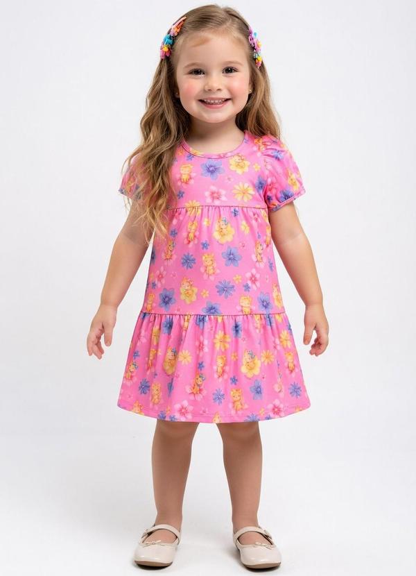 Vestido Malha Leve Rosa