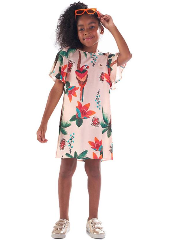 Vestido Malha Rosa