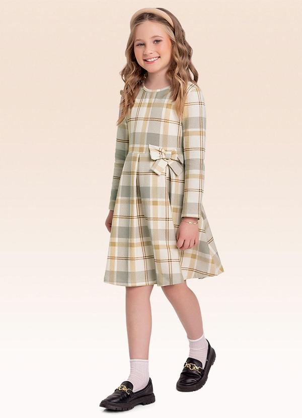 Vestido Manga Longa Cinza