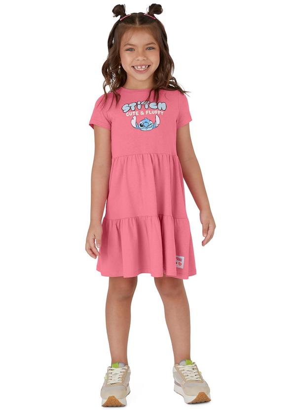 Vestido Marias Stitch Rosê