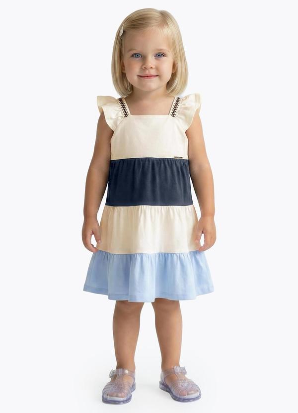 Vestido Meia Malha Azul