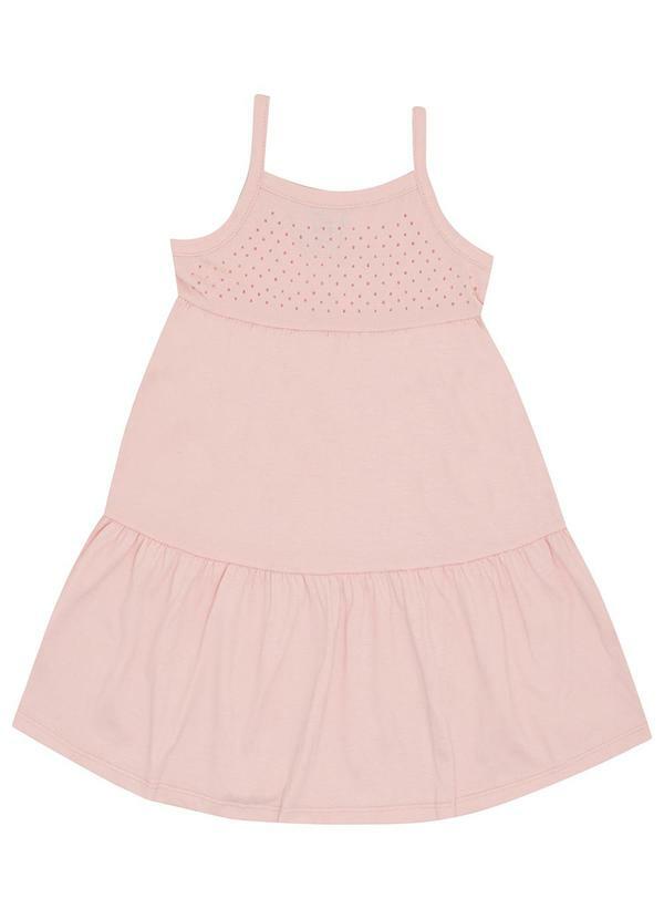 Vestido Meia Malha Rosa