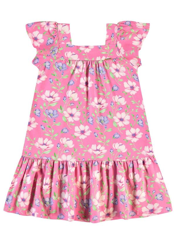 Vestido Meia Malha Rosa