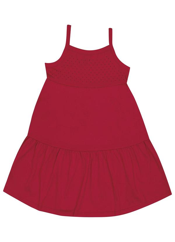 Vestido Meia Malha Vermelho