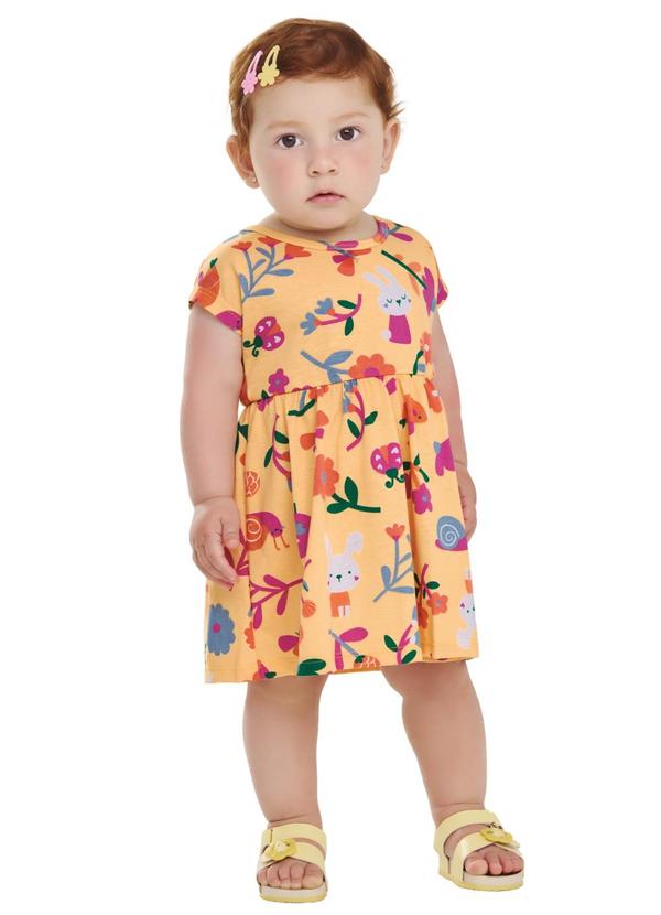 Vestido Menina Amarelo
