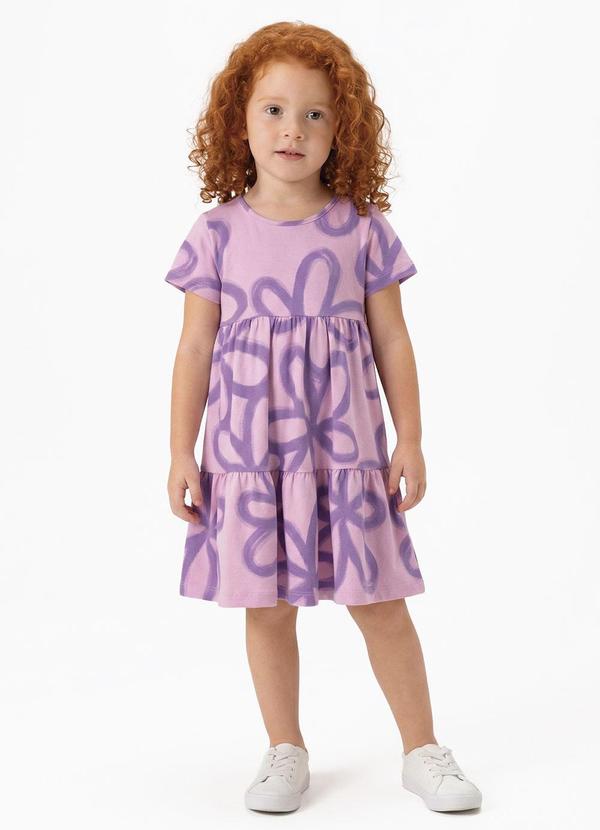 Vestido Menina Roxo
