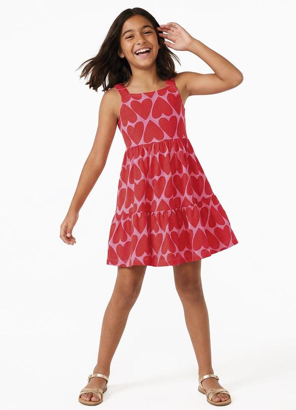 Vestido Menina Vermelho