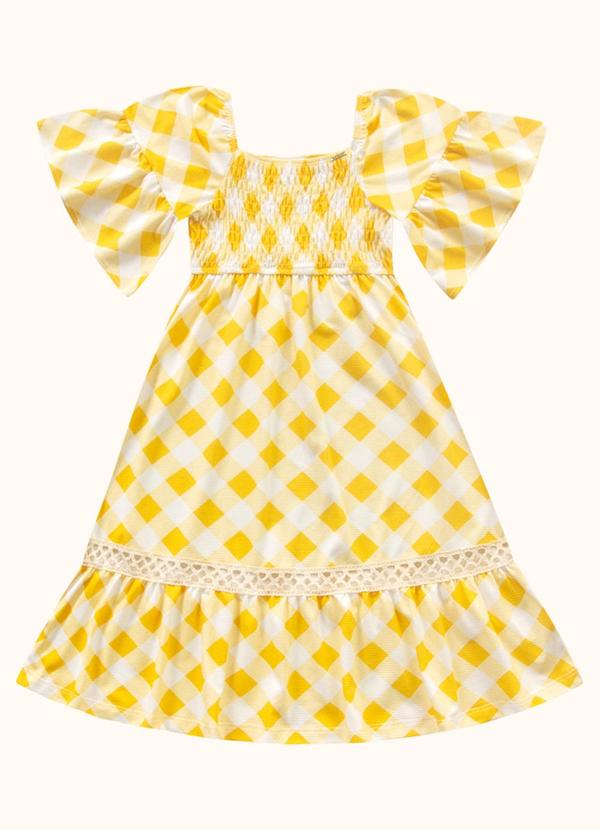 Vestido Midi Amarelo