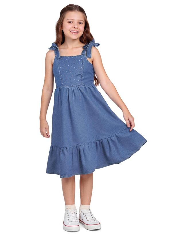 Vestido Midi Jeans Medio
