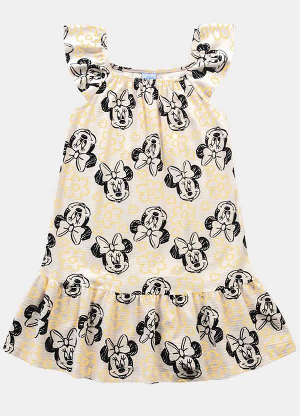 Vestido Minnie Amarelo