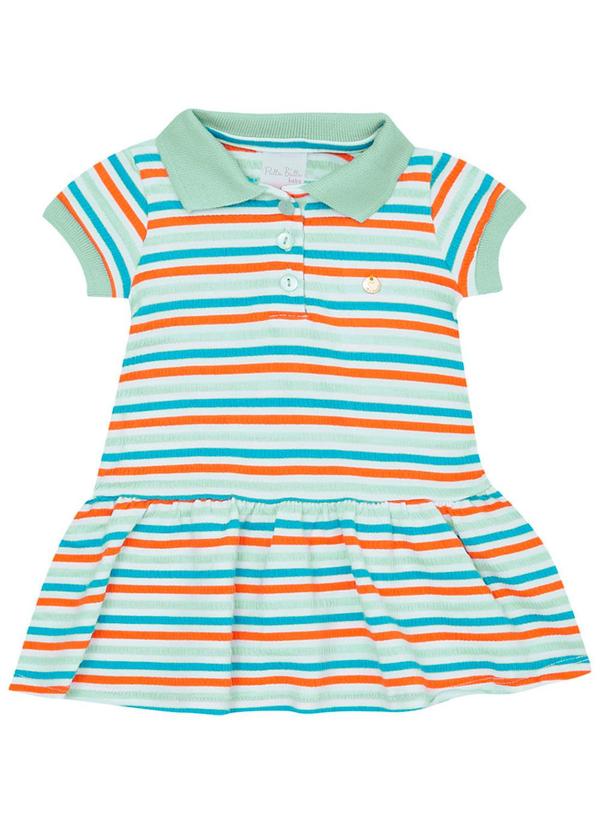 Vestido Molecotton Menina Verde