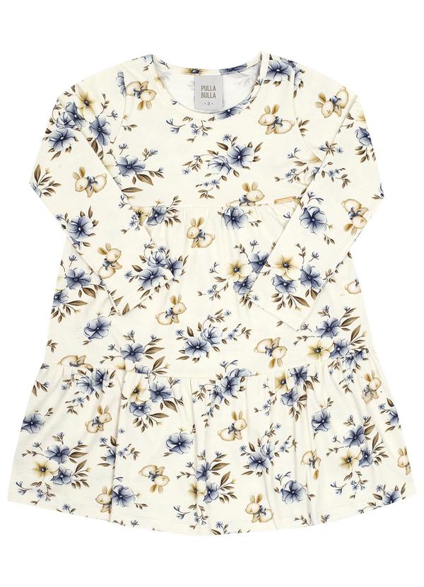 Vestido Primeiros Passos Cotton Leve Bege