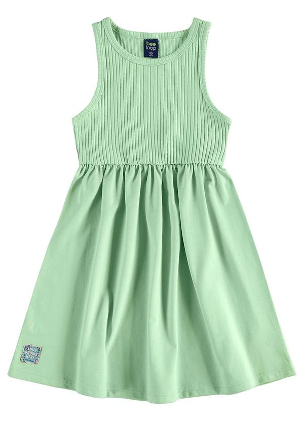 Vestido Regata Infantil Verde