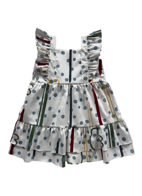 Vestido Regata Menina Lilica Ripilica Branca