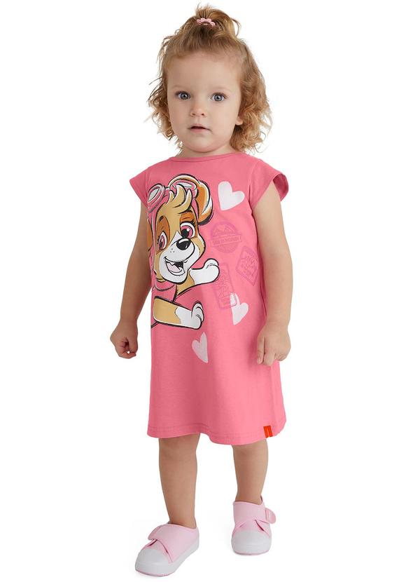 Vista 2 Vestido T-Shirt Skye Rosê Malwee Kids Malwee Kids