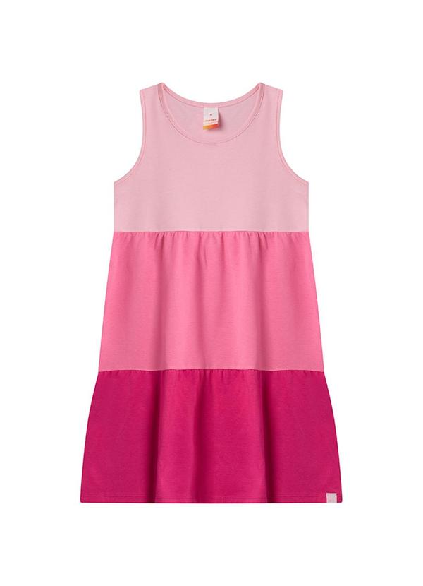 Vestido Três Marias Menina Marisol Rosa
