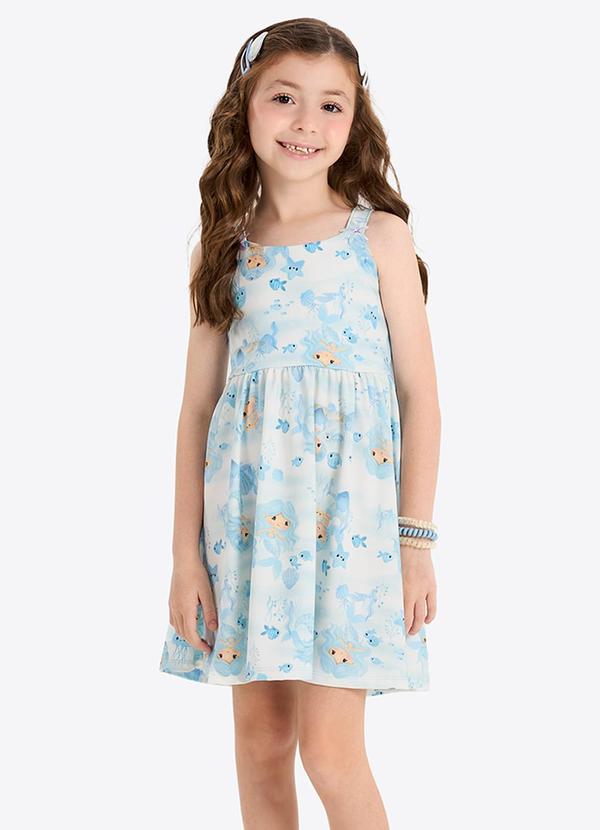 Vestido Verão Menina Curto Bege