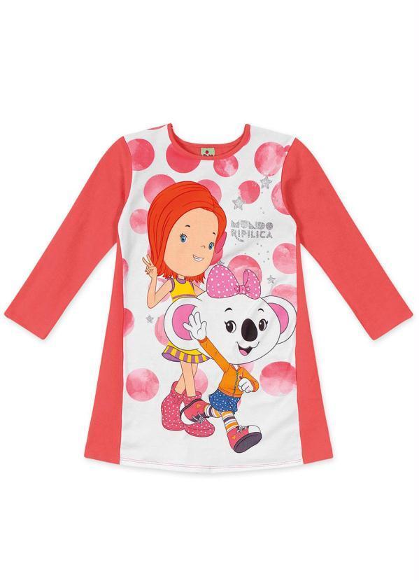 Vestido Vermelho Menina Mundo Ripilica
