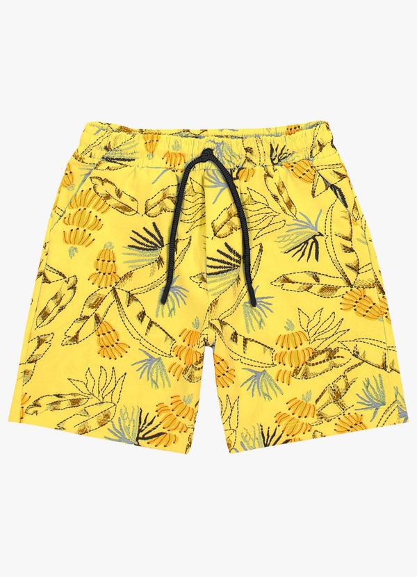 Vista 2 Bermuda Amarelo Trick Nick Trick Nick