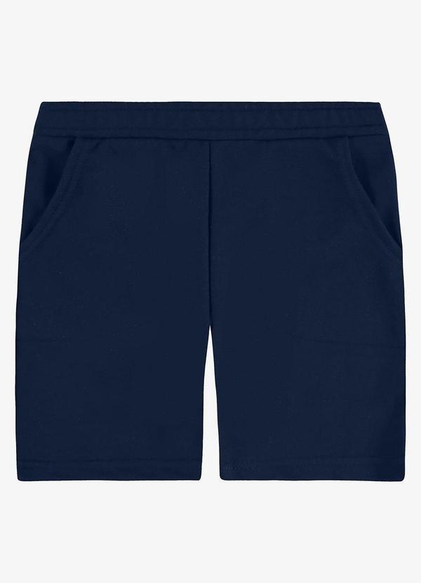 Bermuda Básica Infantil Azul