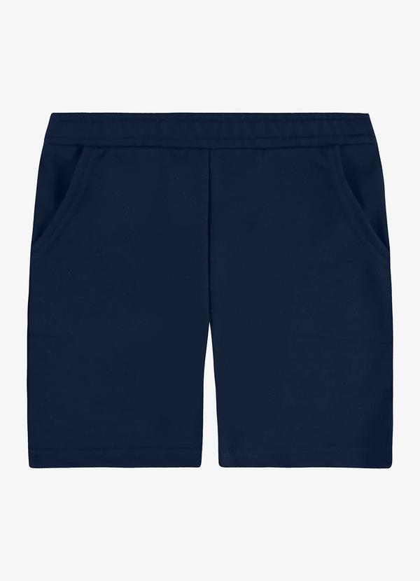 Bermuda Básica Infantil Azul