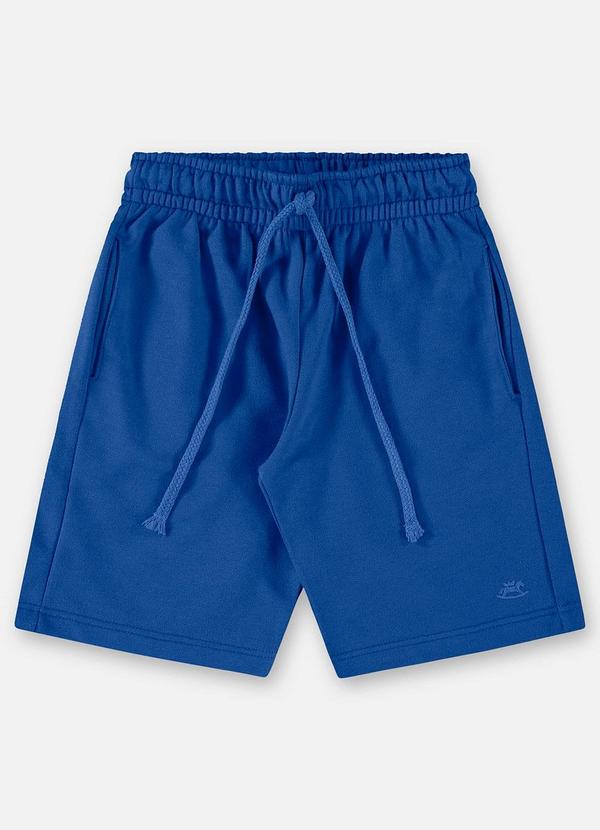 Vista 2 Bermuda Básica Infantil para Meninos Azul Up Baby Up Baby