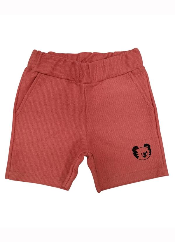 Bermuda Bebê Vermelho