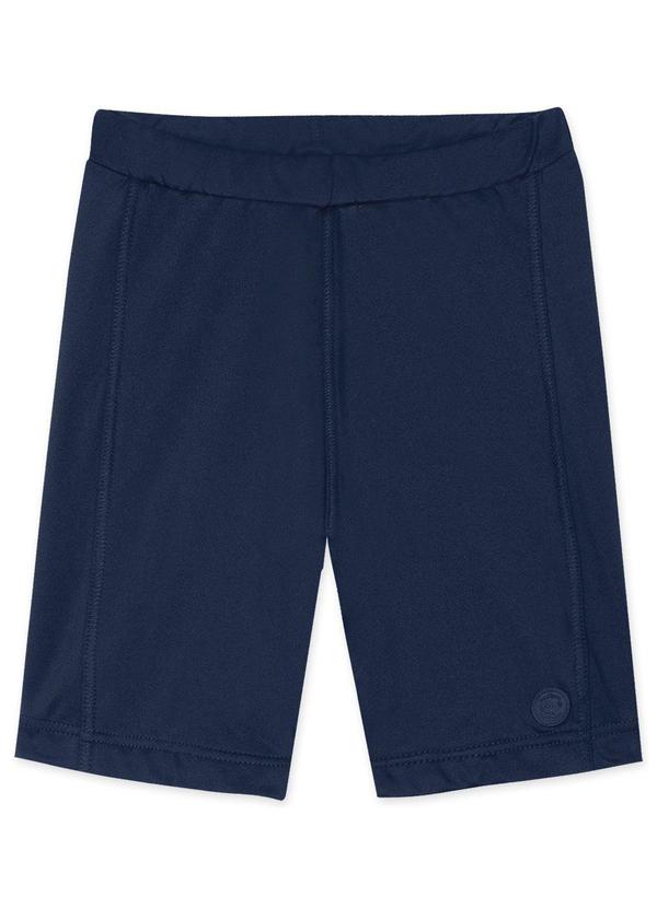 Vista 2 Bermuda com Proteção Solar Masculina Azul Marisol Marisol