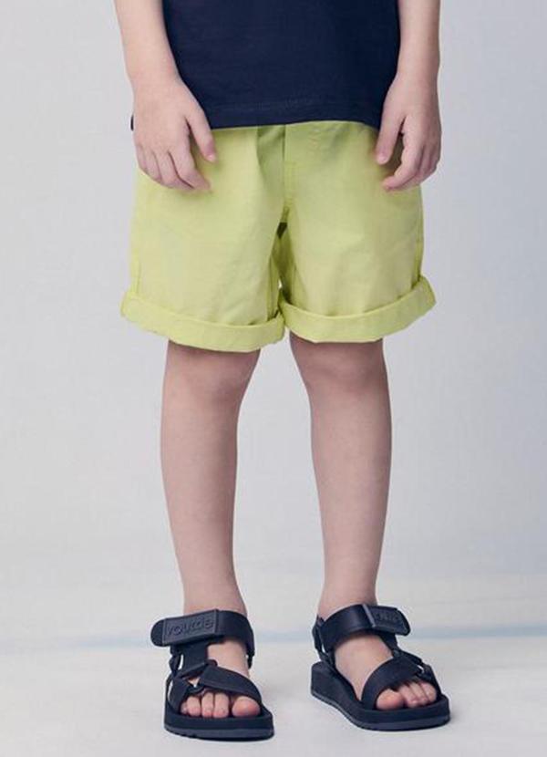 Bermuda Infantil de Sarja Verde
