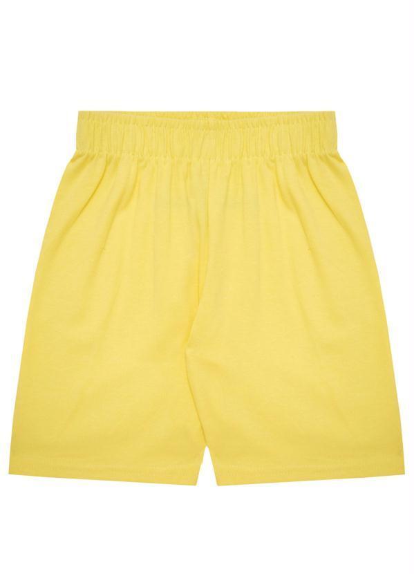Vista 2 Bermuda Infantil MeninoAmarelo Kyly Kyly