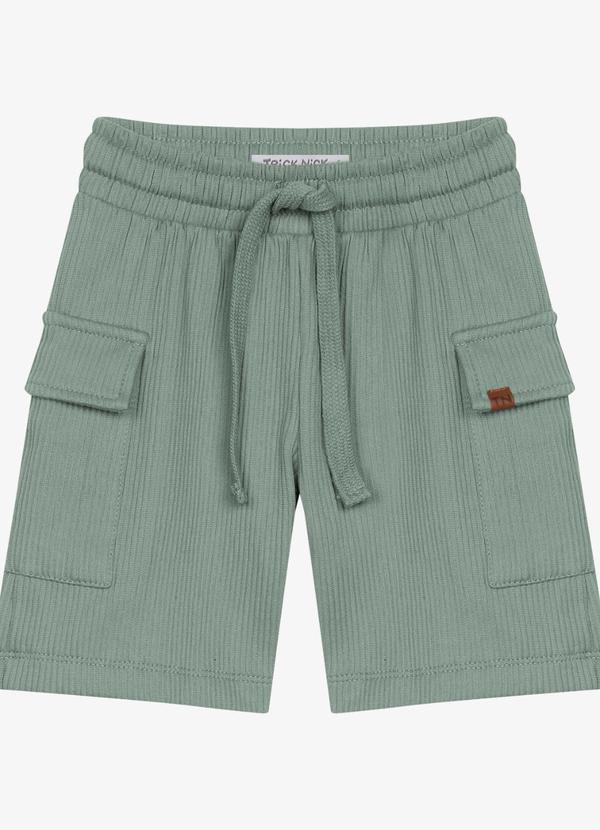 Bermuda Infantil Masculina Gorgurinho Verde