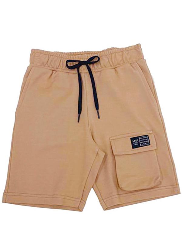 Bermuda Infantil Masculina Marrom