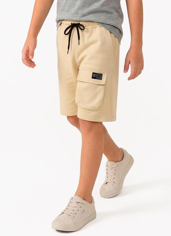 Bermuda Infantil Masculina Marrom