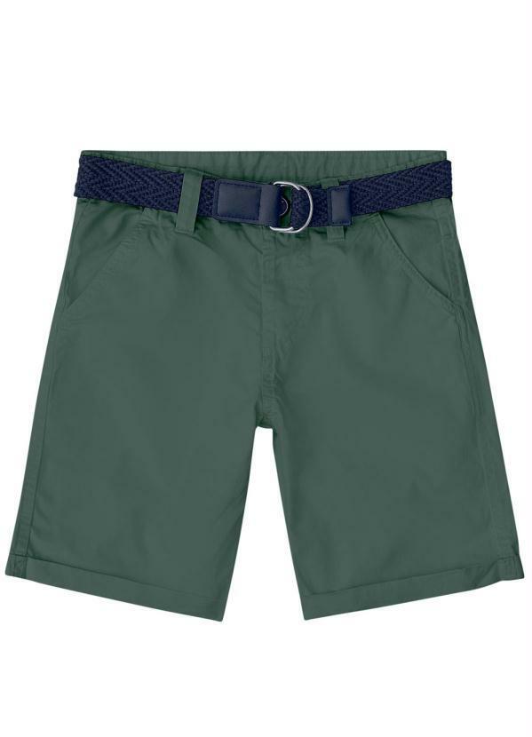 Vista 2 Bermuda Infantil MeninoVerde Milon Milon