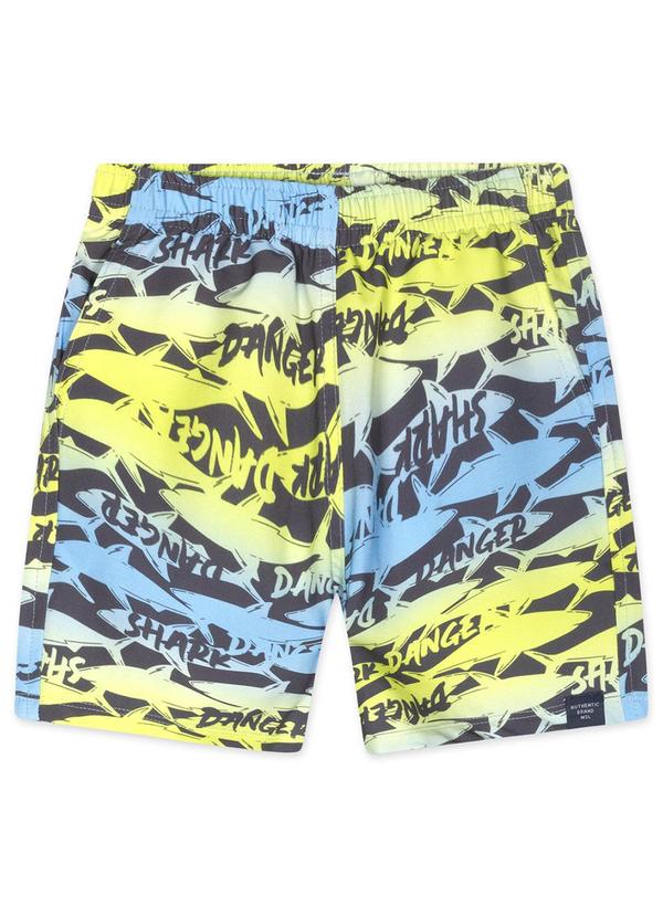 Vista 2 Bermuda Infantil Masculina Verde Marisol Marisol