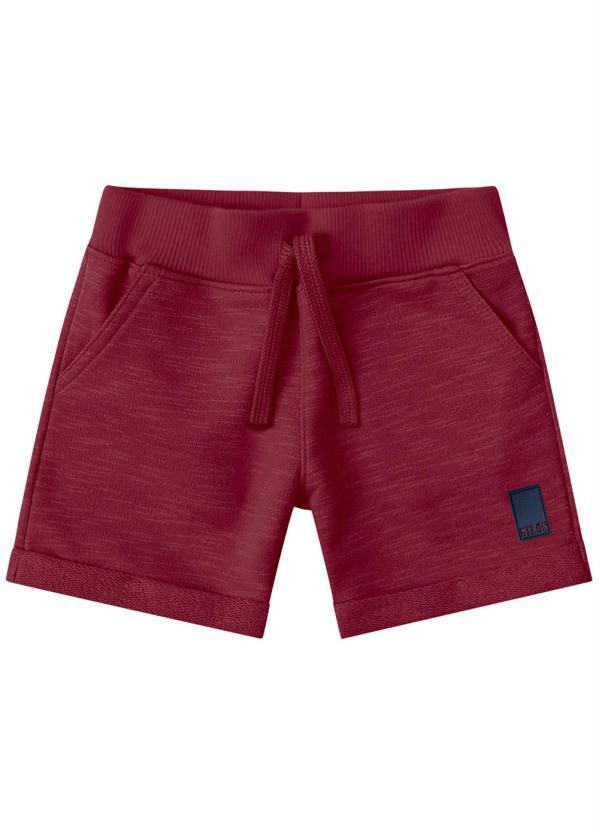 Bermuda Infantil Menino Vermelho