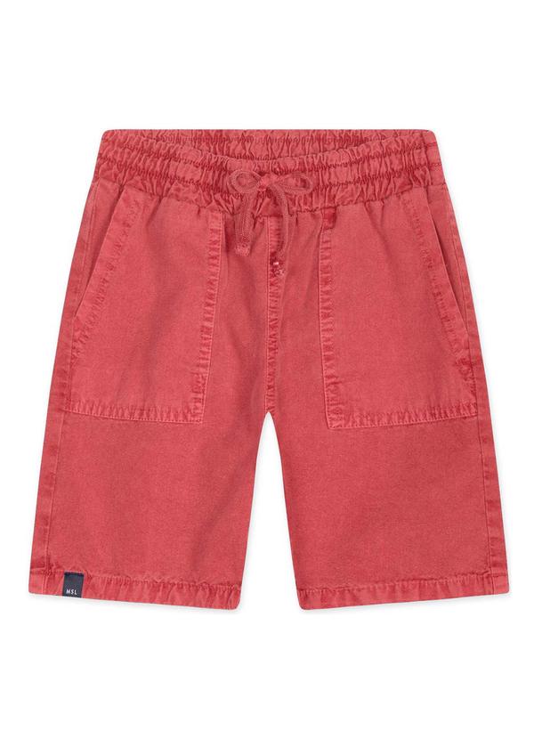 Vista 2 Bermuda Infantil Masculina Vermelho Marisol Marisol