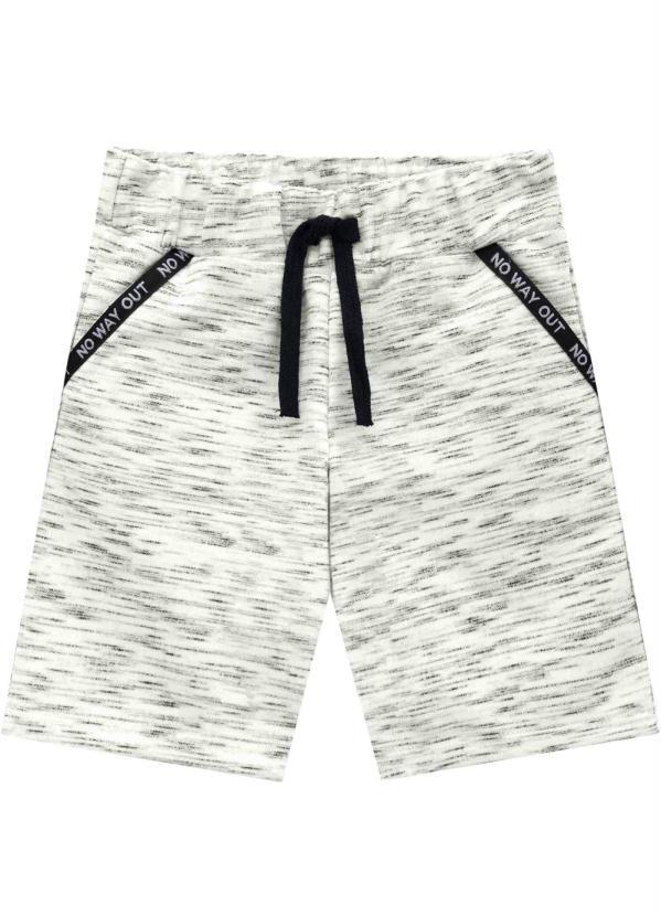 Vista 2 Bermuda Infantil Menino Bege Milon Milon