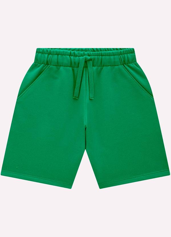 Bermuda Infantil Menino em Algodão Milon Verde