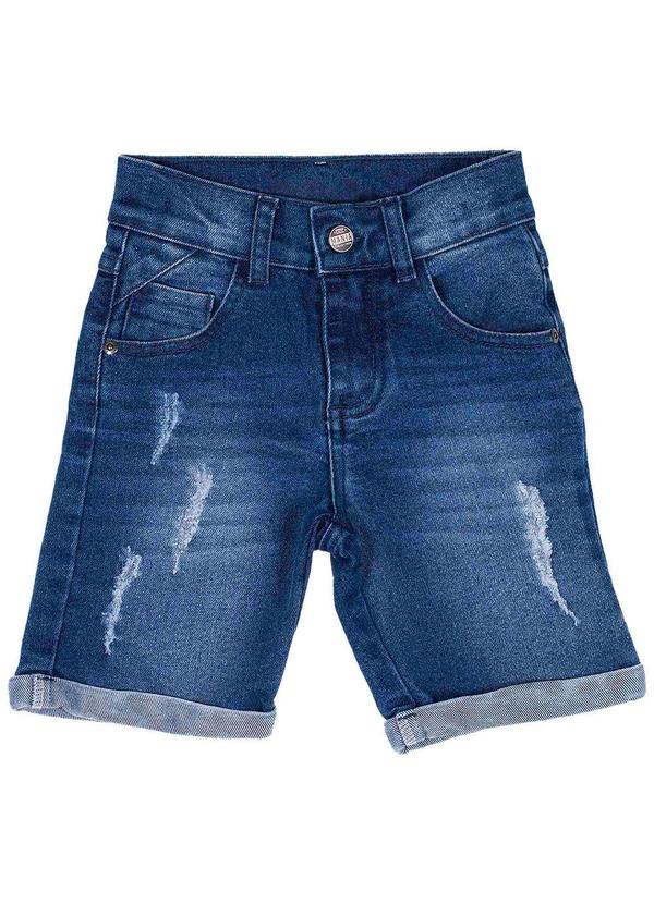 Bermuda Infantil Menino Jeans