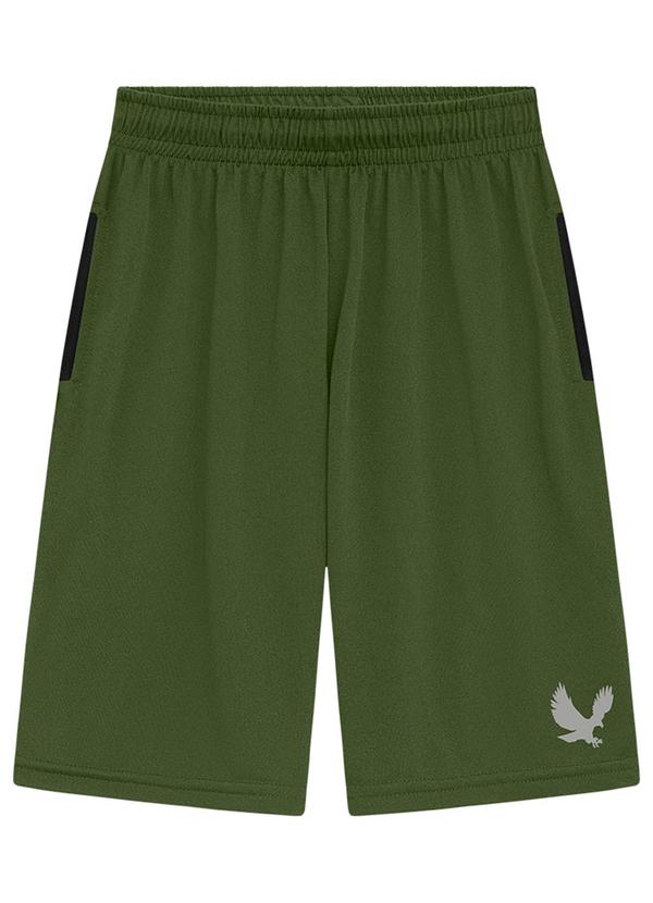 Vista 2 Bermuda Infantil Menino Verde Kyly Kyly